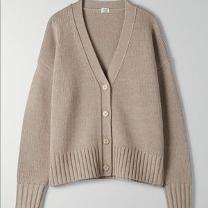 NWOT Beige Cardigan